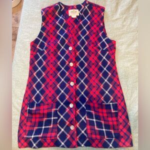 Vintage Small Prior Westerns Denver Argyle Jacket Vest